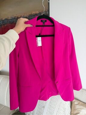 Express Women's Hot Pink Blazer Jacket